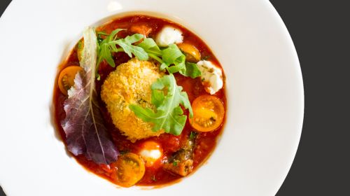 Mozzarella & Red Pesto Arancini - ActiFry Recipe
