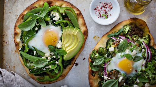 Breakfast Pizza, Main Pizza, Dessert Pizza