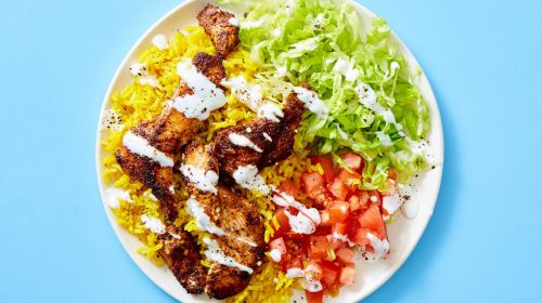 Central American Style Chicken Rice Bowl