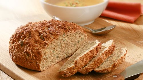 Seeded Spelt Soda Bread