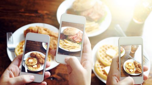 Instagram addicts eat tastier grub